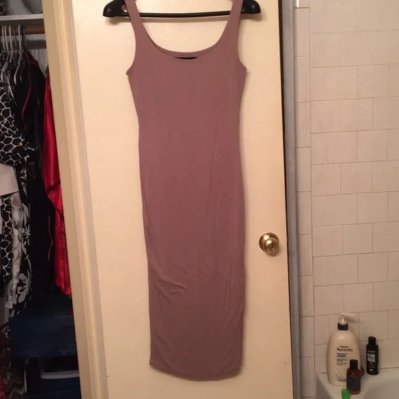 knee length dresses for ladies Hourglass Rib Midi Dress